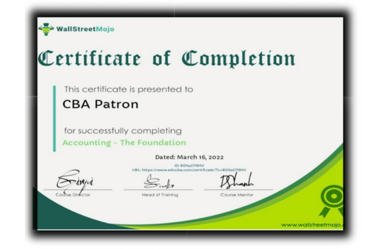 Accounting Foundation