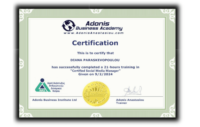 Certified Social Media Manager